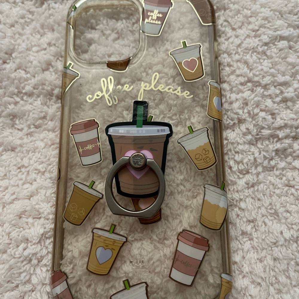 Coffee First iPhone Clear Case - Picture 3 of 10
